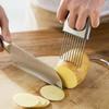 Stainless Steel Onion Cut Holder Slicer With 10 Even Prong Easy Hold Vegetable To Cut Tomato Lemon Potatoes And Loosen Meat