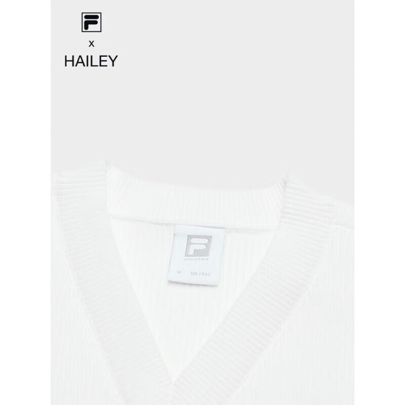 FILA x Hailey Women's Woven V-neck Tennis Vest