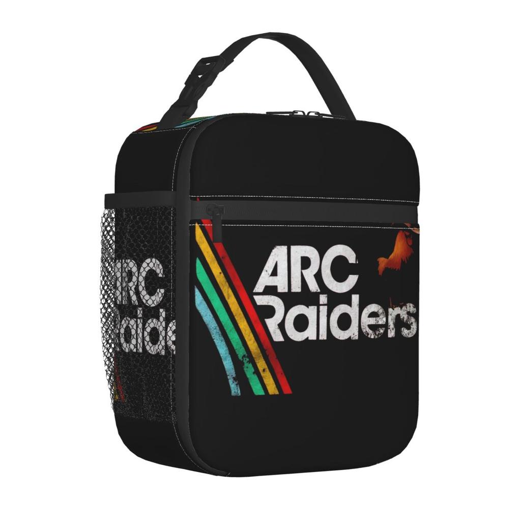 Arc Raiders Video Game Insulated Lunch Bags for Men Women Storage Food Box Reusable Thermal Cooler Lunch Boxes For School Office