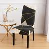 4/6pcs Stretchy Dining Chair Covers with Floral Print - Removable & Machine Washable Slipcovers for Living Room Restaurant Decor