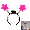New Year Star Christmas Hair Hoop Fashion Statement Karaoke Party Star for Christmas Stage Photo Props