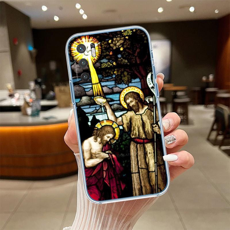 

NH44 The Baptism of Jesus Phone Case for LG K22 K30 K40 K40S K41 K42 K50 K50S K51 K51S K52 K61 K62 K71 K92 Q60 Q61 V40 V50 V60 LG K51S