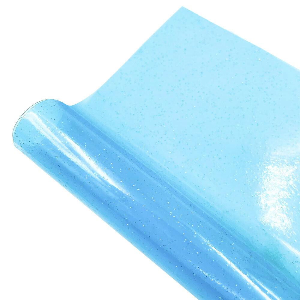 Rouleau 20x120CM Rouge Violet Vert Bleu Orange Transparent PVC Vinyle Tissu Verre Souple Imperméable Pour Sac Matériau de Nœud DIY