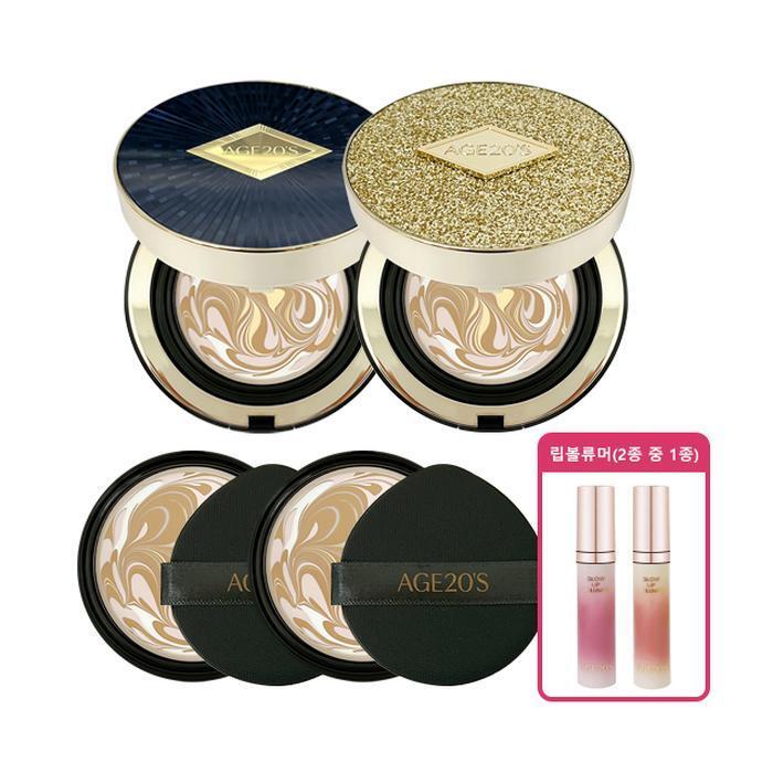 

Ампульный Кушон Age 20 s Luxe Gold Нет. 23 (2 основных продукта (смешанный) + 2 сменных картриджа + средство для увеличения губ (1 случайный тип)) (41247801)
