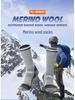 Unisex Mid-Calf Merinowollsocken: Verdickt, Warm, Vollfrottee für Winterskifahren, Wandern und Bergsteigen.