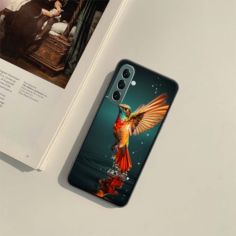 Hummingbird Phone Case for Samsung A54 A14 A24 A34 A17 A37 A57 A55 A35 A25 A15 A07 A05S A04S A12 A22 A32 A52S A72 Galaxy Note 20