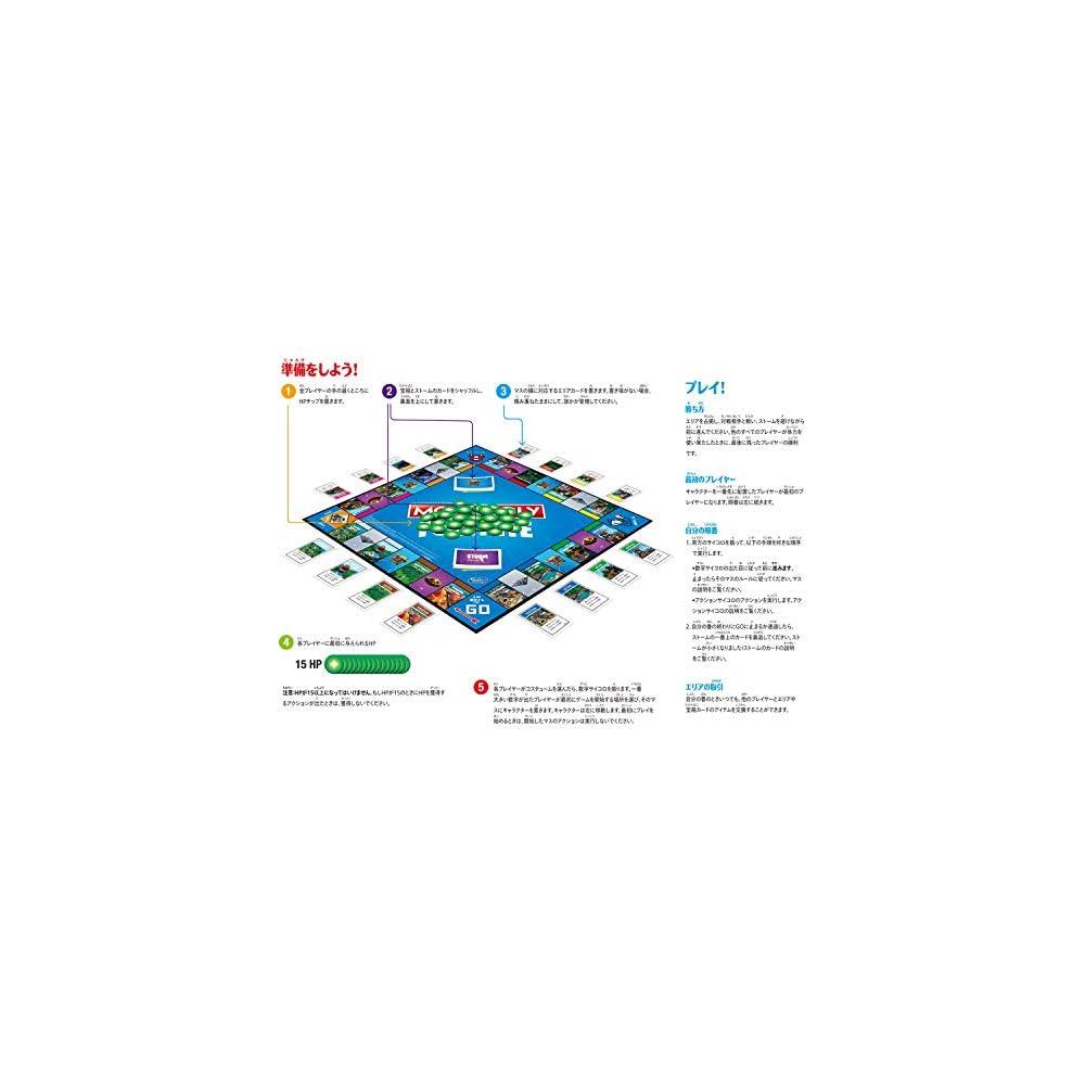 Hasbro Monopoly Fortnite Edition Board Game Japanese Version with Instructions Ages 13 and Up