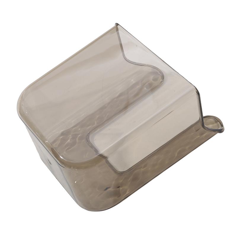 Wall Mounted Tissue Box Self-Adhesive Punch Free Paper Towel Holder Upside Down Napkin Container