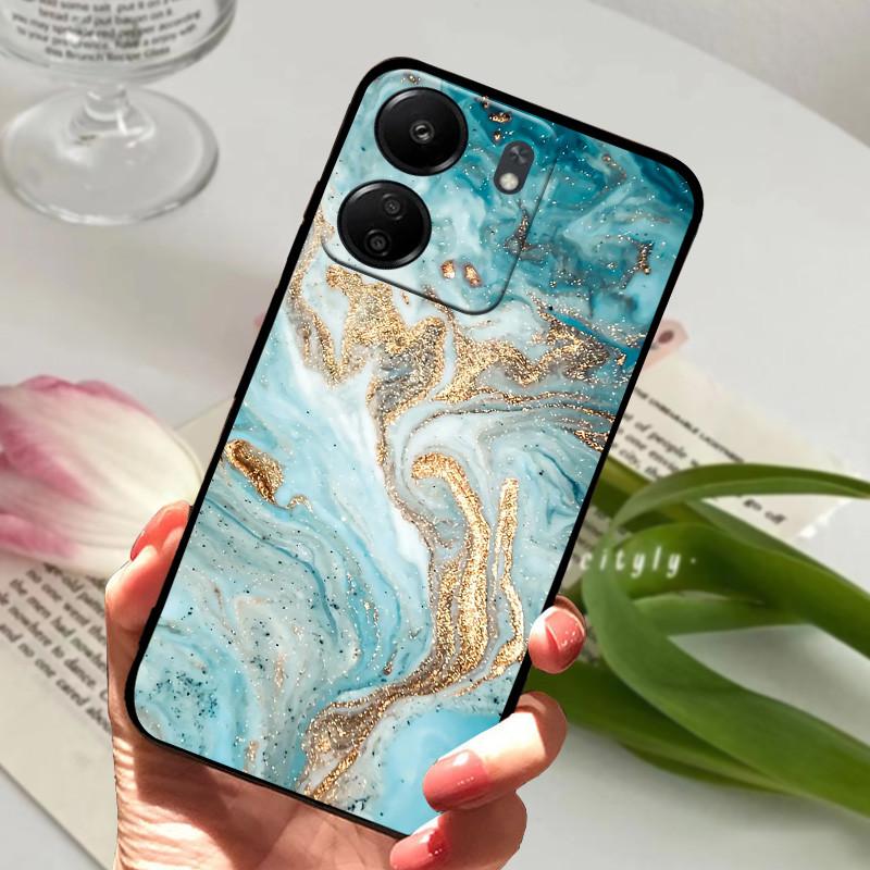Cute Cartoon Soft Case For Redmi 13C 13 4G 5G Silicone TPU Phone Cover For Xiaomi Redmi 13R Phone Protective Fundas Capa Cases