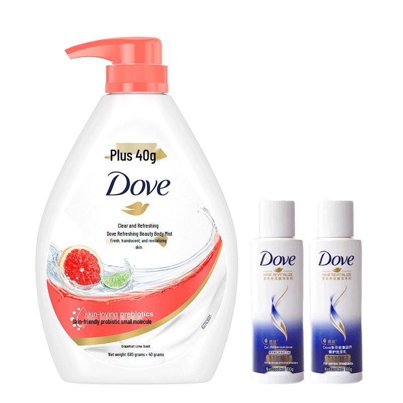 

Dove Refreshing Shower Gel & Shampoo Set