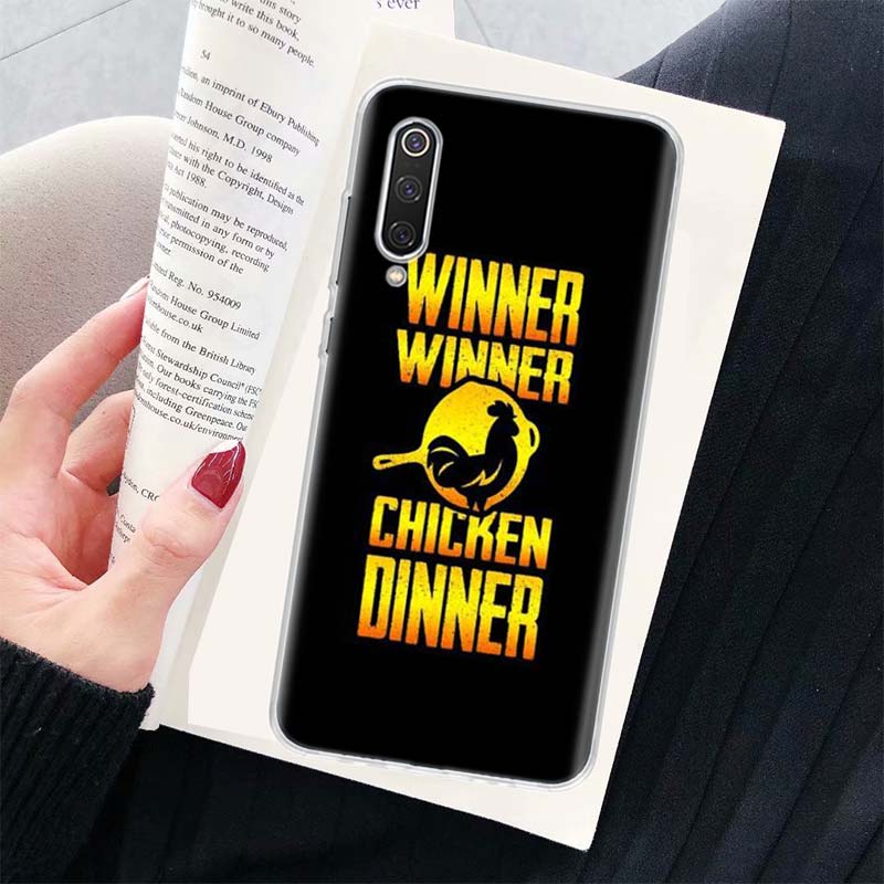 PUBG Winner Chicken Dinner Silicon Call Phone Case For Xiaomi Redmi Note 14 13 12 12S 11 Pro Plus 11S 10 10S 11T 11E 4G 5G Soft