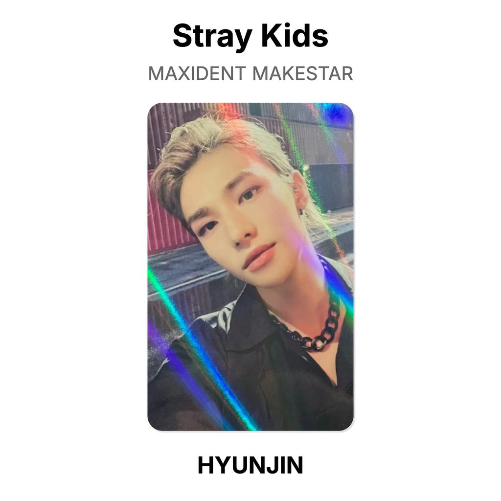 Stray Kids MAXIDENT MAKESTAR Official Photocard