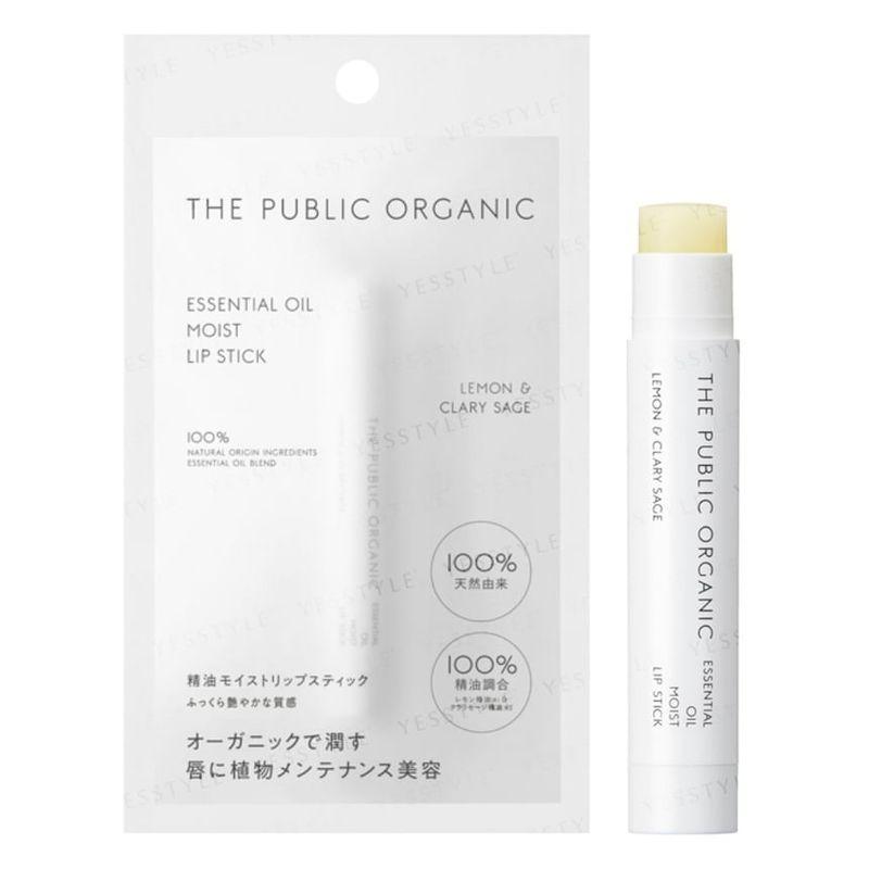 THE PUBLIC ORGANIC - Feuchtigkeits-Lippenstift mit ätherischen Ölen