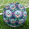 1pc Futuristic Soccer Trophy Size 5 Soccer Ball Professional Lightweight Durable Match Training Football Indoor &Outdoor Sports BallTraining Ball y57