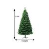 Encrypted Green PVC Christmas Tree - Supermarket Home Decoration