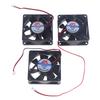 5V/12V/24V Cooling Turbo Fan Brushless 3D Printer Parts 2Pin For Extruder Dc Cooler Blower Part Black Plastic Fans