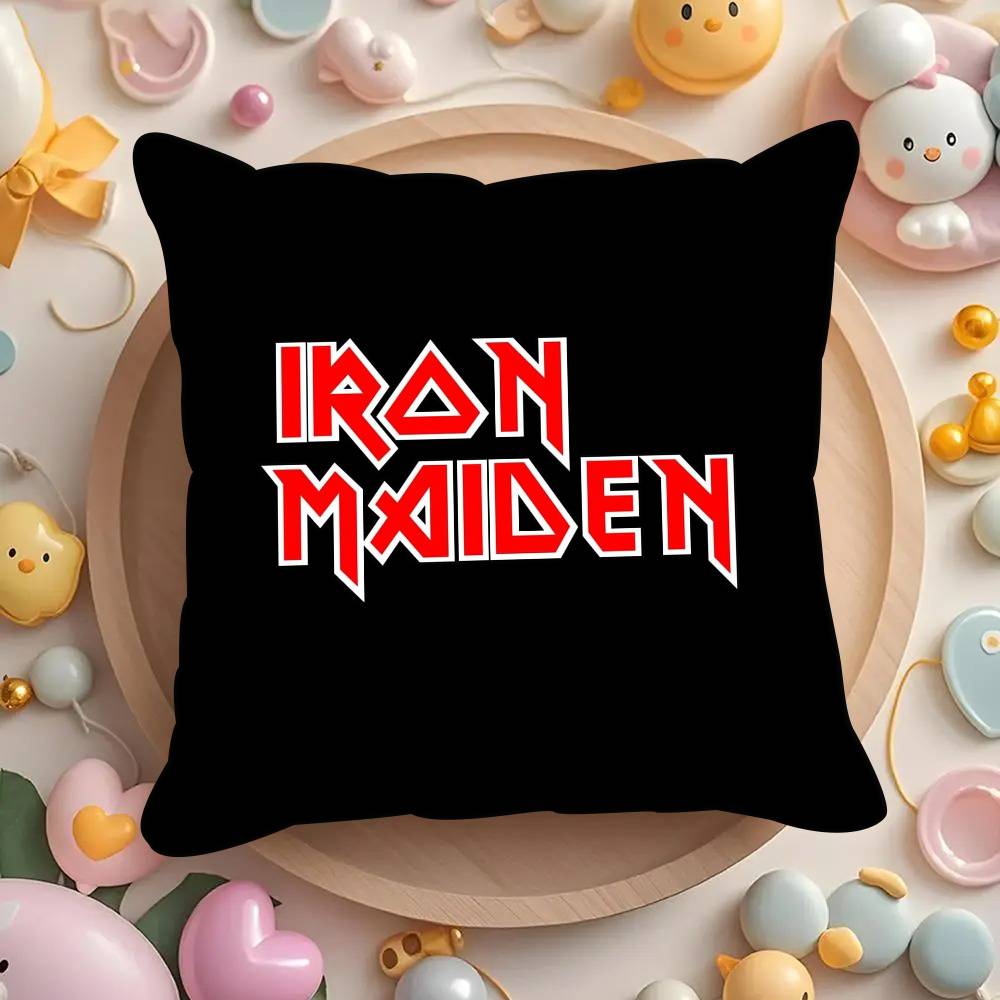 Band I-Irons horror Maidens  Pillowcases cushion covers living room sofas home decor gifts