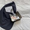 Cute PVC Transparent Tote Bag for Women Thickened Handbag Make up Pouch