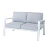 Thai Two-seater Sofa 132.20 X 74.80 X 73.30 Cm Aluminum