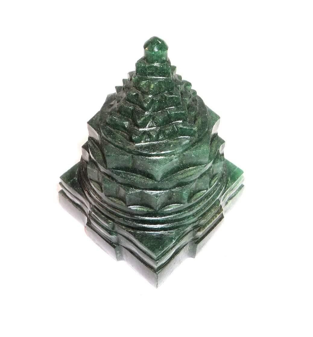 Меру Шри Янтра из Жадеита, Real Green Jade (Margaj) Meru Shri Yantra, Kalyan Puja