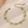 European and American stainless steel bracelet INS women's fashion simple versatile chain bracelet jewelry