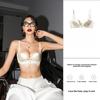 Female Spring Summer Sex Appeal Is Perfect Lace Leopard Grain Small Bosom Shows Big Gather To Prevent Drooping Underwear