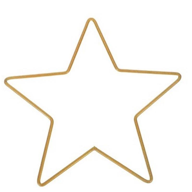 Metall Drahtreifen für Traumfänger Eisenkreis Dekorative Bastelzubehör Goldfarben