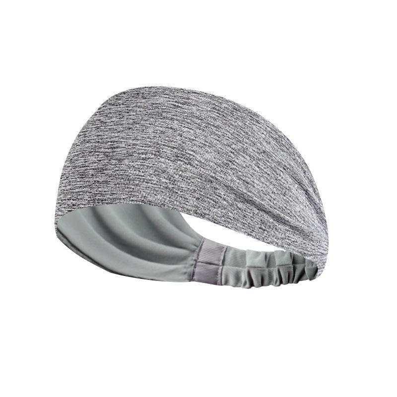 Sports Headband Basketball Running Breathable Sweat Absorbing Antiperspirant Headband Yoga Fitness Elastic Headscarf Headband
