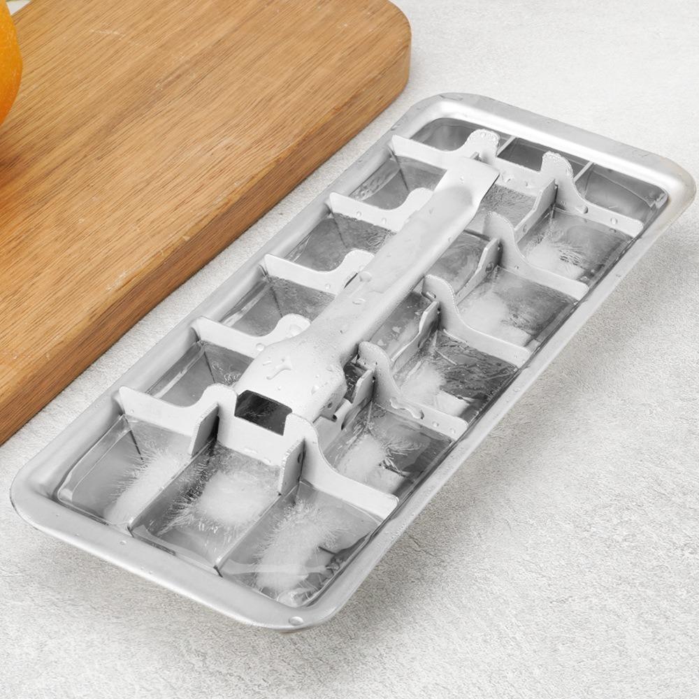 18-Schlitz-Eiswürfelform mit beweglicher Trennwand Eiswürfelbereiter Kreative Eiswürfelform zum Trinken