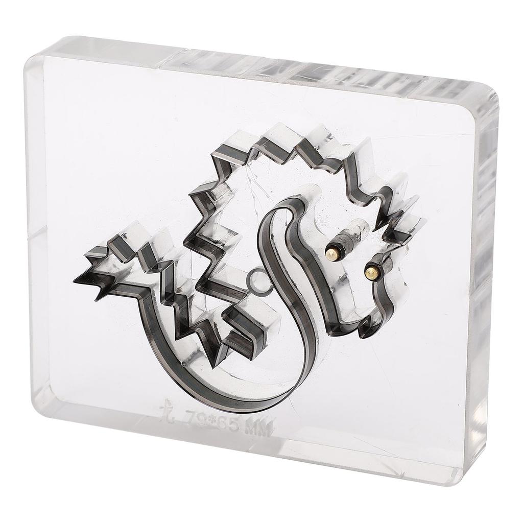 Schneiden Stanzen Sterben Drachen Muster Schnelle Saubere Arbeit Legierung Stahl Leder Stanzen Form Cut Form