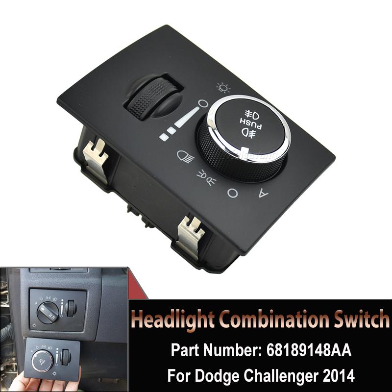 68189148AA Car Headlight Head Light Fog Lamp Control Switch For Chrysler 300C 2006 2007 For Jeep Grand Cherokee 2014 2015