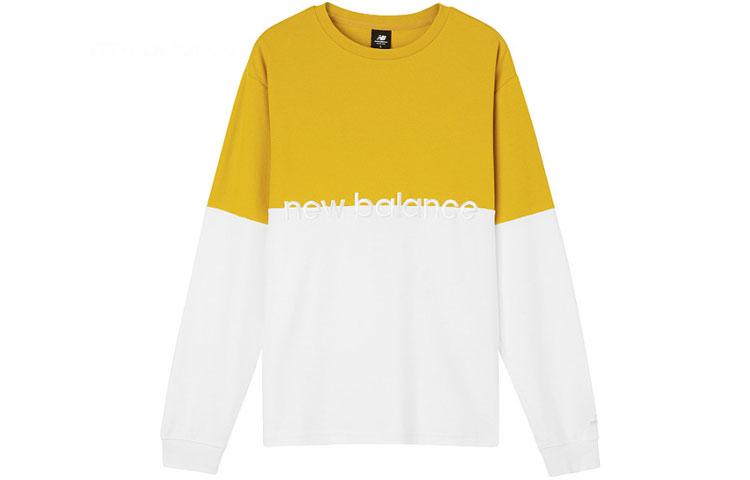New Balance Athletics Pique Sweatshirt Men s Yellow White Multicolor AMT01507-VGL XL