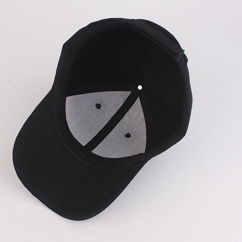 New Spring Summer Baseball Caps Solid Color Women Ponytail Snapback Men Hip Hop Visor Caps Outdoor Fashion Sport Hats Casual Cap