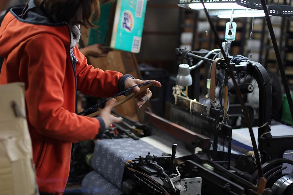 Kurume Kasuri Fabric Half Set 12 8 Plain and Striped 50cm x 50cm 4 Patterned 50cm x Width (Colorful / Varieties) - + 50cm, 37-39cm