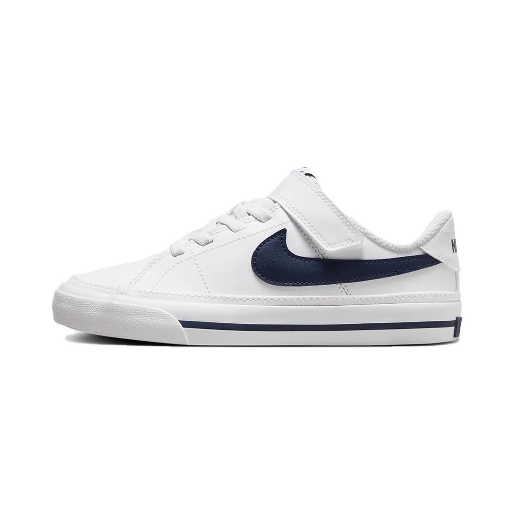Nike Court Legacy PS White Midnight Navy Kids Sneakers DA5381-125