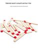 Classic Wooden Matchstick Puzzle: Educational Toy for Children's Math and Logic Training