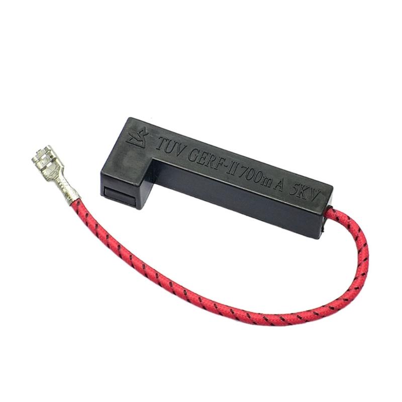 6 Pack Microwave Oven Replacement Fuse 5KV 0.8A High Voltage Plastic Component Oven Insurance for Long Lasting Use