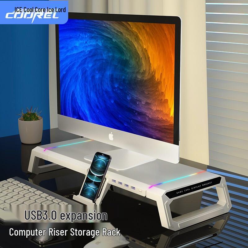 Multi-functional Monitor & Laptop Riser Stand