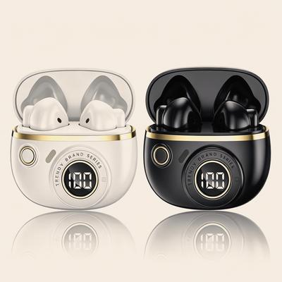 Premium Wireless Earbuds Noise Isolation Bluetooth 5.4 Headphones with Mic Gaming Video Balanced Armature Earphones with Charging Case