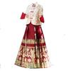 100kg New Year Bride's New Chinese-Style Top, Women's Mamian Skirt, Improved Xiuhe Suit, Toast Attire, Export Special Large Size Women's Clothing