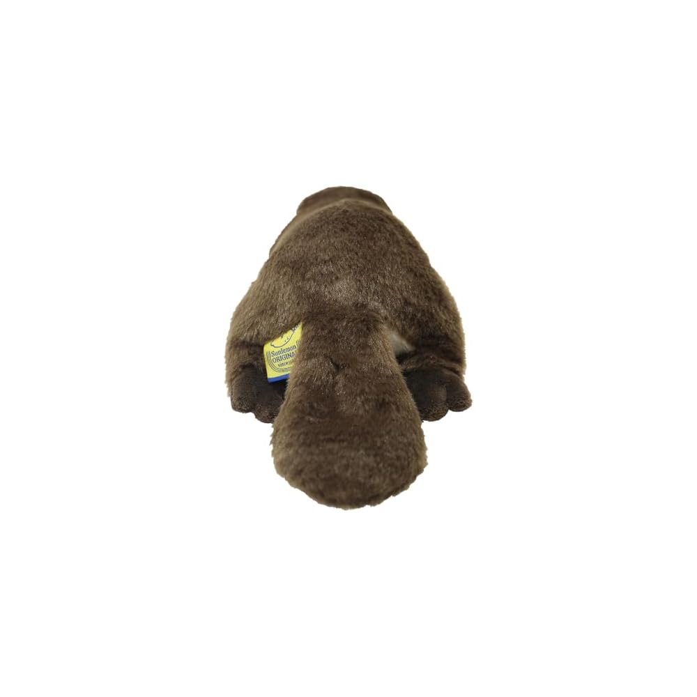 Sunlemon Fluffies M Platypus Plush Toy 13x37x9.5cm Cute Animal Rare Species P-1053