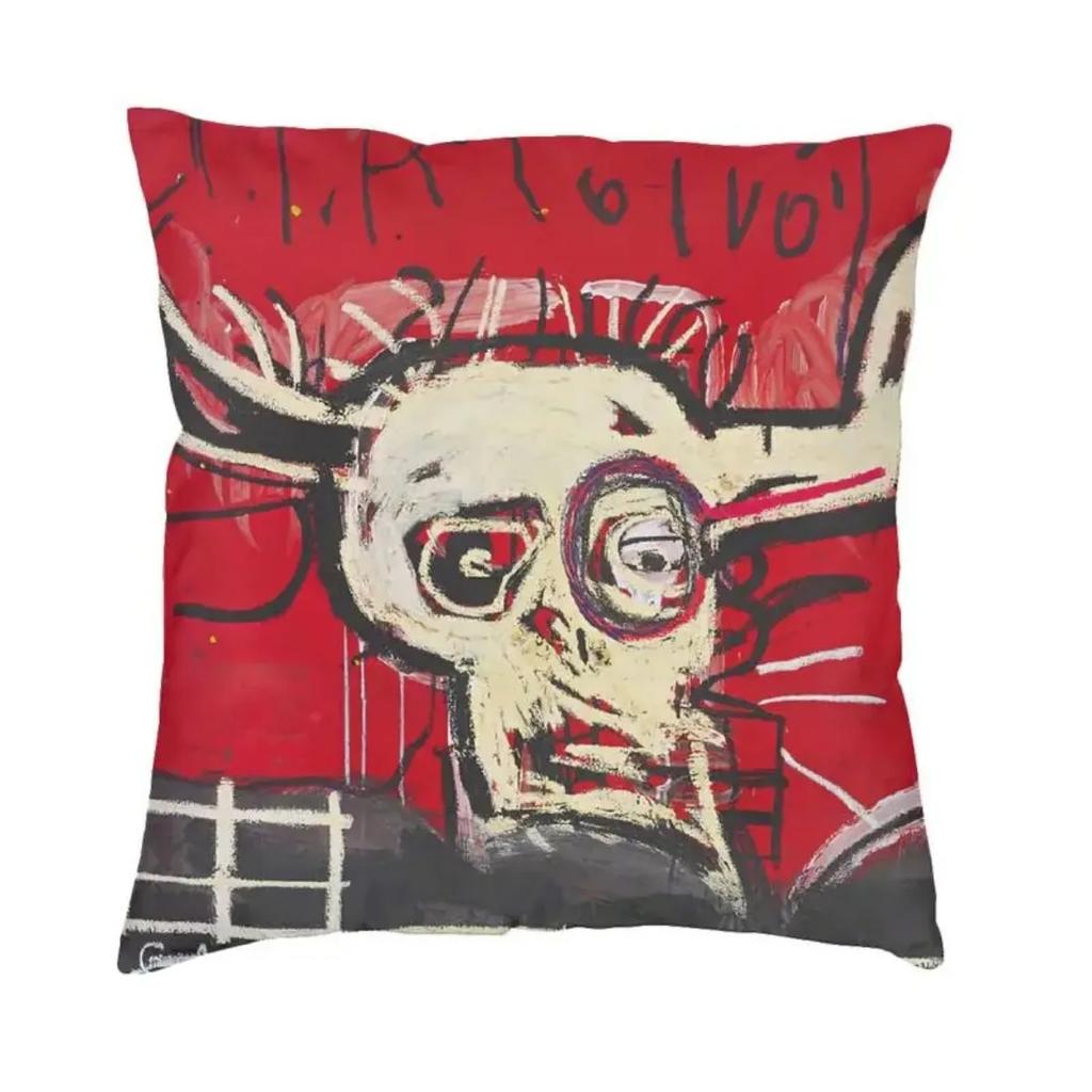 New Street Graffiti Cushion Cover Polyester Throw Pillow Case for Sofa Square Pillowcase Home Decorative 45x45cm 18x18Inch