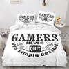 Game Printed Soft Duvet Cover Set Gamepad Video Game Controler Beding Set for Children Kids Tens Young Boys Bedrom Comfortable Quilt Cover featuring