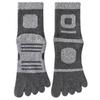 Men's Five-finger Sports Socks, Outdoor Breathable Hiking and Mountaineering Sports Socks, Basketball and Running Socks