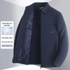 High-End Spring Business Casual Jacket - Turn-Down Collar, Zipper, Lightweight Executive Workwear