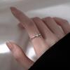 Finger Ring New Trend Hip Hop Punk Polished Slim Gift Minimalist Funny Middle Finger Men Women Ring Fashion Jewelry