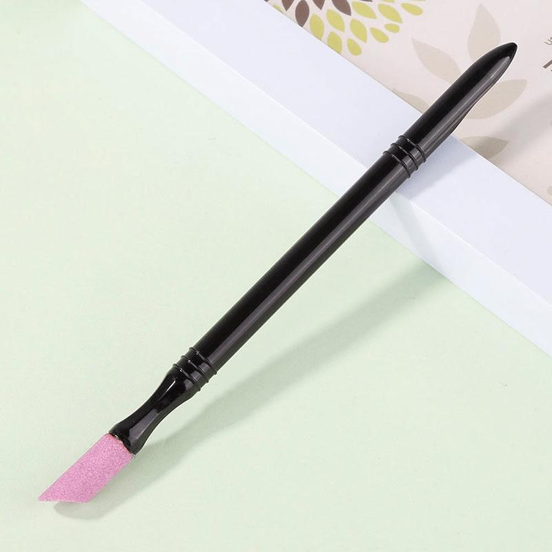 1pc Quartz Stone Scrub Nail Cuticle Remover, Dead Skin Remover Nail Art Trimmer Polished Rods, Professional Nail Art Care Tool