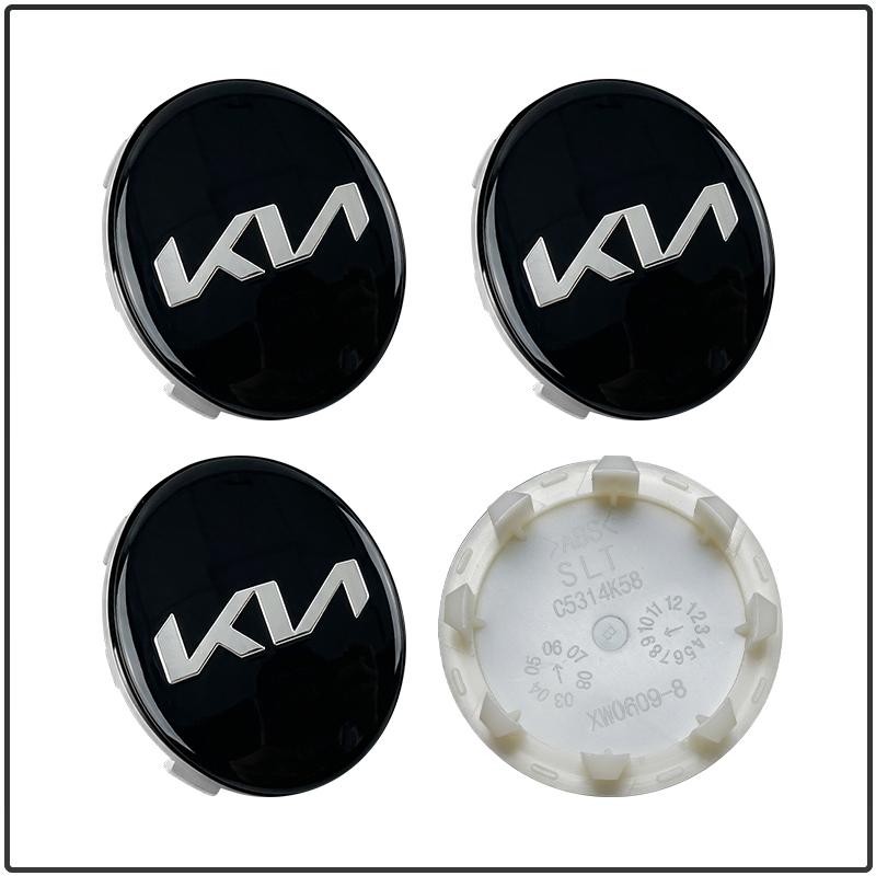4Pcs 58MM Car Wheel Hub Cap Emblem Replacement Styling For Kia Rio 3 K2 Ceed Cerato K3 Sportage 4 Picanto K5 Optima Sorento Forte Stinger