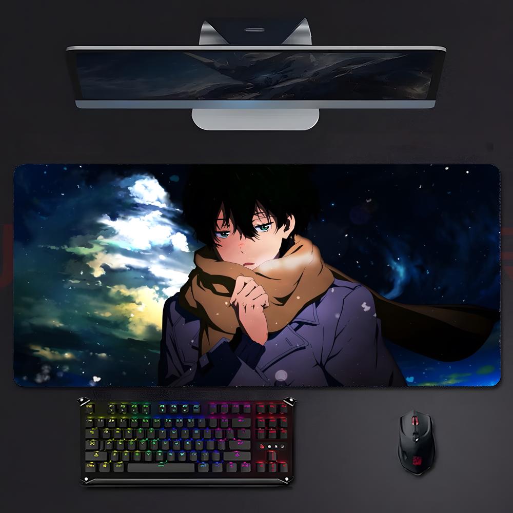 Quiet Smart Anime HHyouka Mouse Pad Mousepad Large Gaming Lockedge Thickened Pc Table Desk Mat