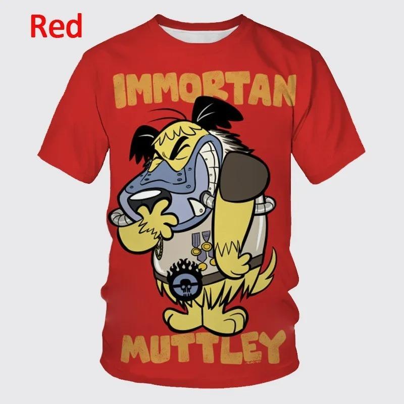 Summer Fashion Cartoon Character 3D Printing Men's Short-sleeved T-shirt Hip-hop Unisex Casual Round Neck T-shirt Top Streetwear
